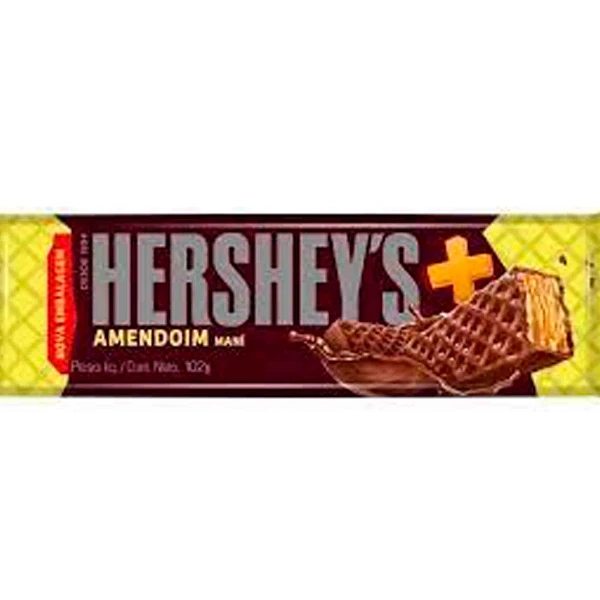 2416 HERSHEY'S MAIS CHOC AMENDOIM 48X102G