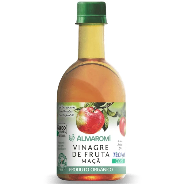 2836 VINAGRE MACA ALMAROMI  ORGANICO 400ML