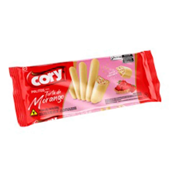 PALITO CORY TORTA DE MORANGO   30X68G