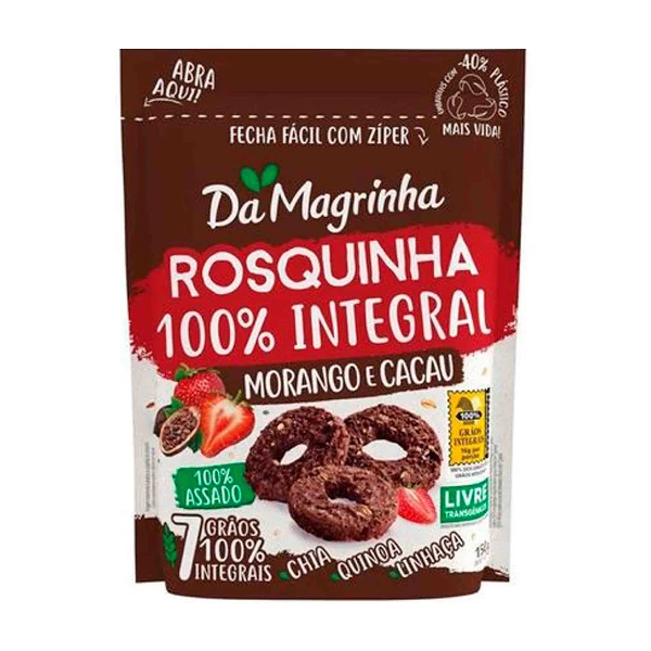 2687 ROSQUINHAS 100% INT CACAU MORAN12X 150G