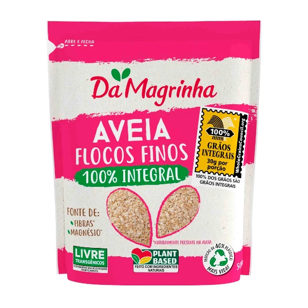 2705 AVEIA FLOCOS FINOS MAGRINHA 12X250GR