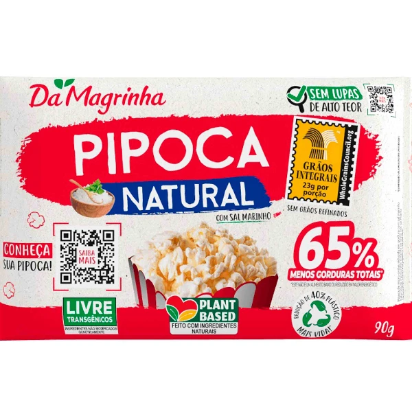 2869 PIPOCA MICROONDAS NATURAL INTEG 12X90G