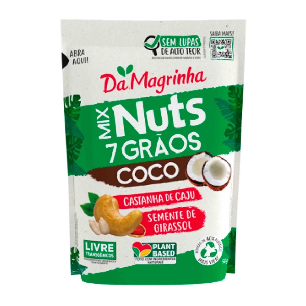 3068 MIX NUTS 7 GRAOS COCO 12X50GR