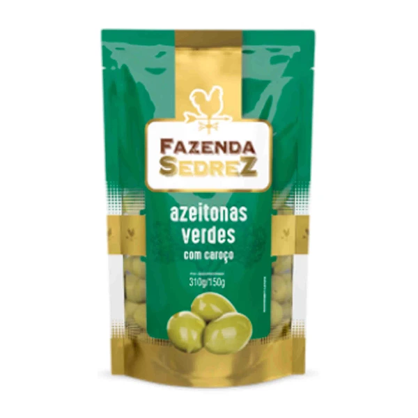 3084 AZEITONA VERDES CCAROO POUCH 24X150GR